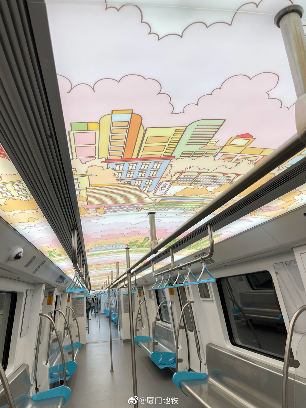 惊艳亮相！厦门地铁3号线两列主题列车来了_福建新闻_新闻频道_福州新闻网